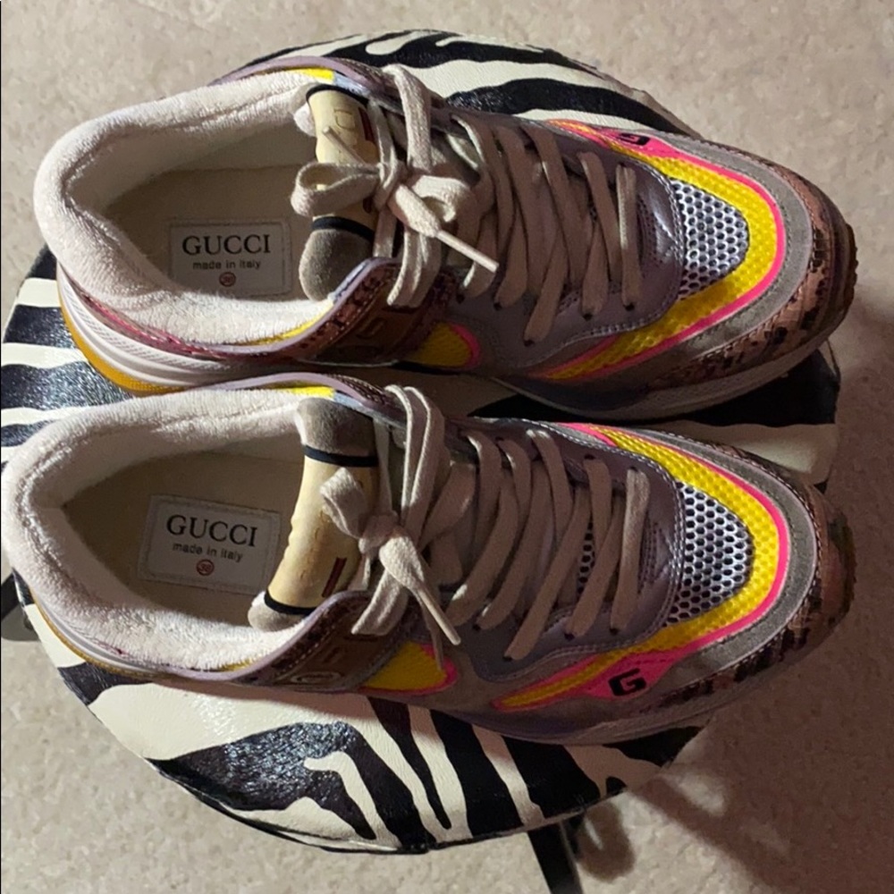 Gucci sneakers. Authentic and brand new.